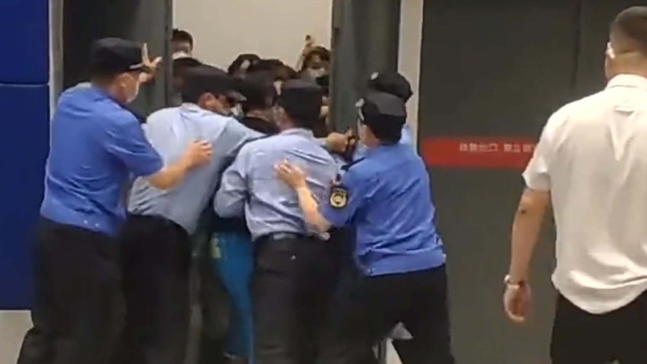 Shanghai Ikea shoppers scramble for the exits during flash Covid shutdown